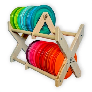 Disc Golf Storage Rack - X Rack (100+ Discs) Shadow Pines